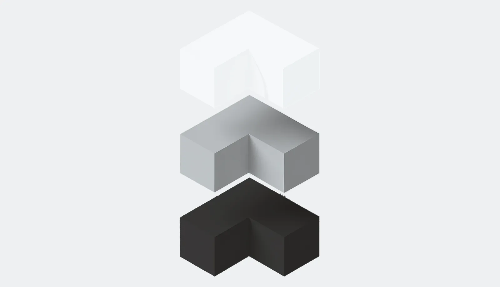 Three interlocking modules illustrating complementary capabilities.